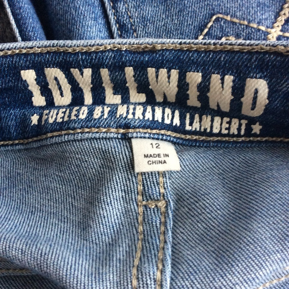 Idyllwind Belmont High Risin' Seamed Front Sanding Bootcut. Size 12 tall long - Picture 7 of 8